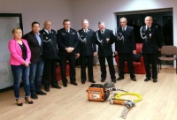 Walne Zebranie OSP w Pawłowie Trzebnickim z przekazaniem narzędzi hydraulicznych