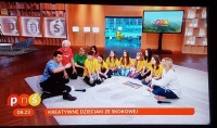 Kreatywne dzieciaki ze Skokowej w „Pytaniu na śniadanie”
