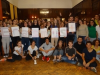 Młodzież z programu Erasmus+ w Prusicach