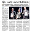 O sukcesie Burmistrza Miasta i Gminy Prusice Igora Bandrowicza w Gazecie Wrocławskiej