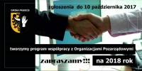 Zapraszamy do współtworzenia programu współpracy Gminy Prusice z Organizacjami Pozarządowymi na 2018 rok