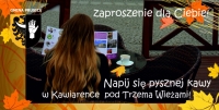 Napij się pysznej kawy w Kawiarence pod Trzema Wieżami